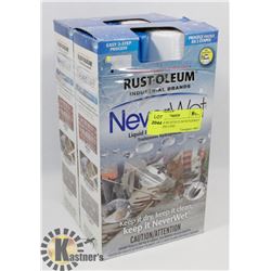 2 BOXES OF RUSTOLEUM NEVERWET LIQUID REPELLING