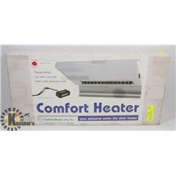 COMFORT HEATER PERSONAL UNDER DESK HEATER.