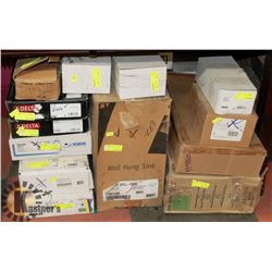 LARGE BUNDLE OF PLUMBING FIXTURES (MOST APPEAR