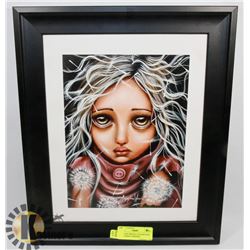 ANGELINA WRONA CALM BEFORE THE STORM FRAMED PRINT.