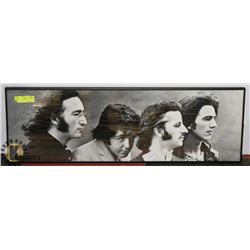 FRAMED BEATLES POSTER