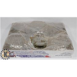 LOT OF ASSORTED GLASSES NAUTICAL ETCHING