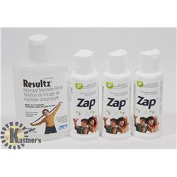 BAG OF ZAP AND RESULTZ