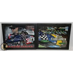 SET OF 2 SIGNED SPONSORS RACING