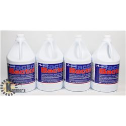 4 JUGS OF BACTOL 4L DISINFECTANT