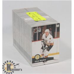 1991 PROSET HOCKEY CARD SET.