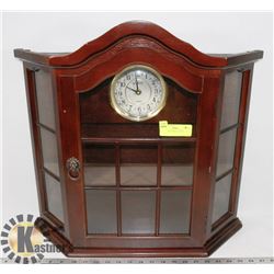 WOOD WALL DISPLAY CASE