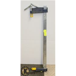 A PAIR OF HD MASTERCRAFT 4" X 24" CLAMPS