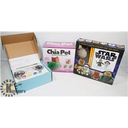 SEALED CHIA PET CUDDLY KITTEN W/PARTY LITE