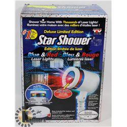SEALED STAR SHOWER BLUE & RED DELUXE