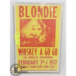 BLONDIE 1977 "WHISKEY A GO GO" CONCERT