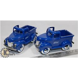 SET OF 2 NEW ORIGINAL FORD METAL