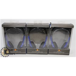 SET OF 3 NEW "HEADRUSH" KIDS SAFE