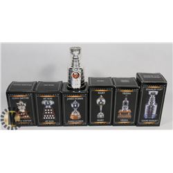 LOT OF 6 MCDONALDS TROPHYS-COMPLETE SET