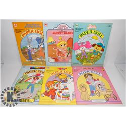 VINTAGE SET OF 5 "GOLDEN BOOK" 1980'S