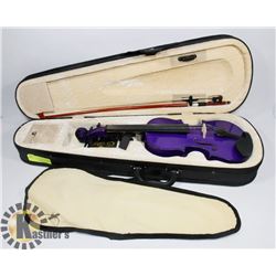 CECILO STUDENT PURPLE VIOLIN