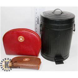 BEDROOM/ BATHROOM LIDDED GARBAGE CAN