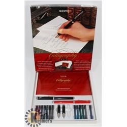 SHEAFFER FOUNTAIN PEN CALLIGRAPHY SET.