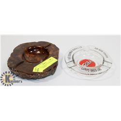 ITALIAN ALABASTER ASHTRAY & RITE EQUIPMENT