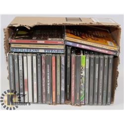 BOX OF 27 ROCK/METAL/ALTERNATIVE CDS.