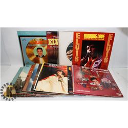 20 ELVIS LP RECORDS.