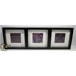 LOT OF 3 SHOWHOME FRAMED ART