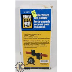 POWERFIST TRAILER SPARE TIRE CARRIER