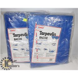 PAIR OF 12 X 24 TARPS