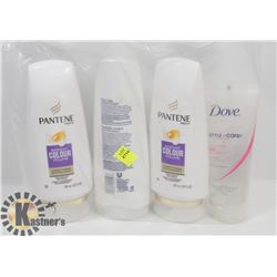 BAG OF HAIR CONDITIONER AND GEL