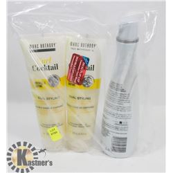 BAG OF HAIR LOTION AND SHAMPOO