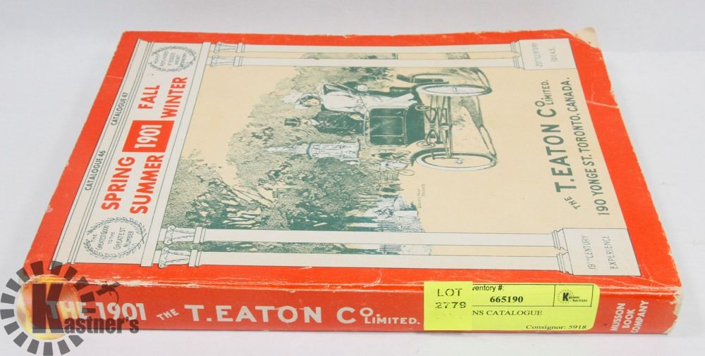 VINTAGE REPRINTED 1901 EATONS CATALOGUE
