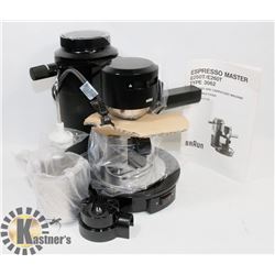 NEW BRAUN EXPRESSO MAKER