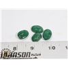 Image 1 : 28-GREEN EMERALD GEMSTONE 61.5CT