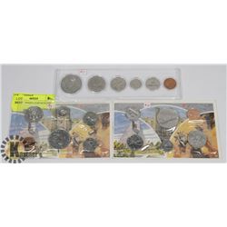 LOT OF 3 CANADA COIN SETS 1974,  1981, 1979