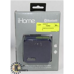 SMALL IHOME BLUETOOTH SPEAKER.