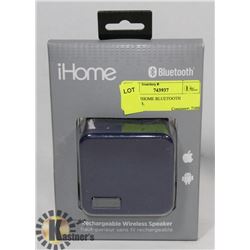 SMALL IHOME BLUETOOTH SPEAKER.
