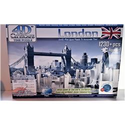 2)  CITYSCAPE 4D LONDON TIME PUZZLE