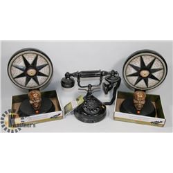 SET OF 3 NEW GEMMY HALLOWEEN