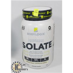 TUB OF BODYLOGIX NATURAL ISOLATE VANILLA MIX