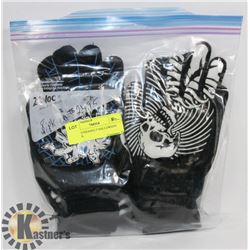 8PK YOUTH/ADULT HALLOWEEN GLOVES.