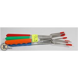 5PK EXTENDABLE WEINER FORKS.