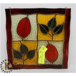 STAINED GLASS DISPLAY 8" X 8"