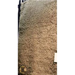 8) ANGORA EARTH CARPET 5X8
