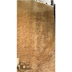 15) SHAG MIXED NATURAL CARPET 5X8