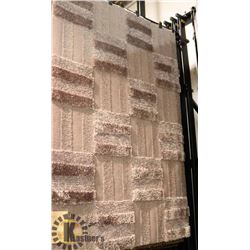 20) COSMOPOLITAN SILVER GREY CARPET 5X8