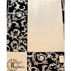 109) STUDIO 56747 SAMANTHA WHITE/BLACK, 7X9 MODERN