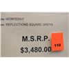 Image 3 : 110) MONTERAY REFLECTIONS SQUARE GREYS, 7.9X10.9