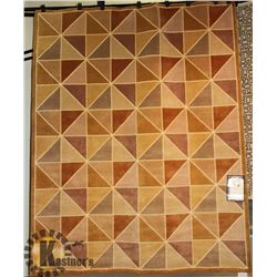 134) ROYAL MA08 CREAM, 8X10 MODERN CARPET,