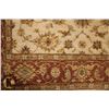 Image 2 : 194) JAIPUR RED/IVORY, 6X9 TRADITIONAL CARPET,