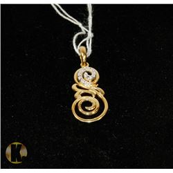 #-21 DIAMOND ACCENT PENDANT